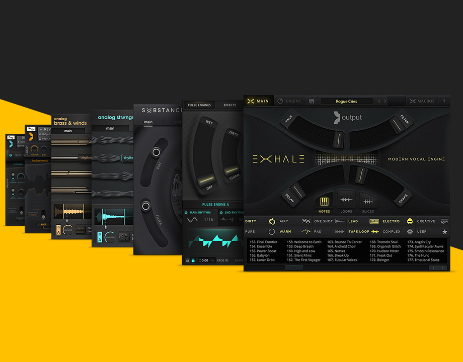 Output Essential Engines by Output - Music Software Deals