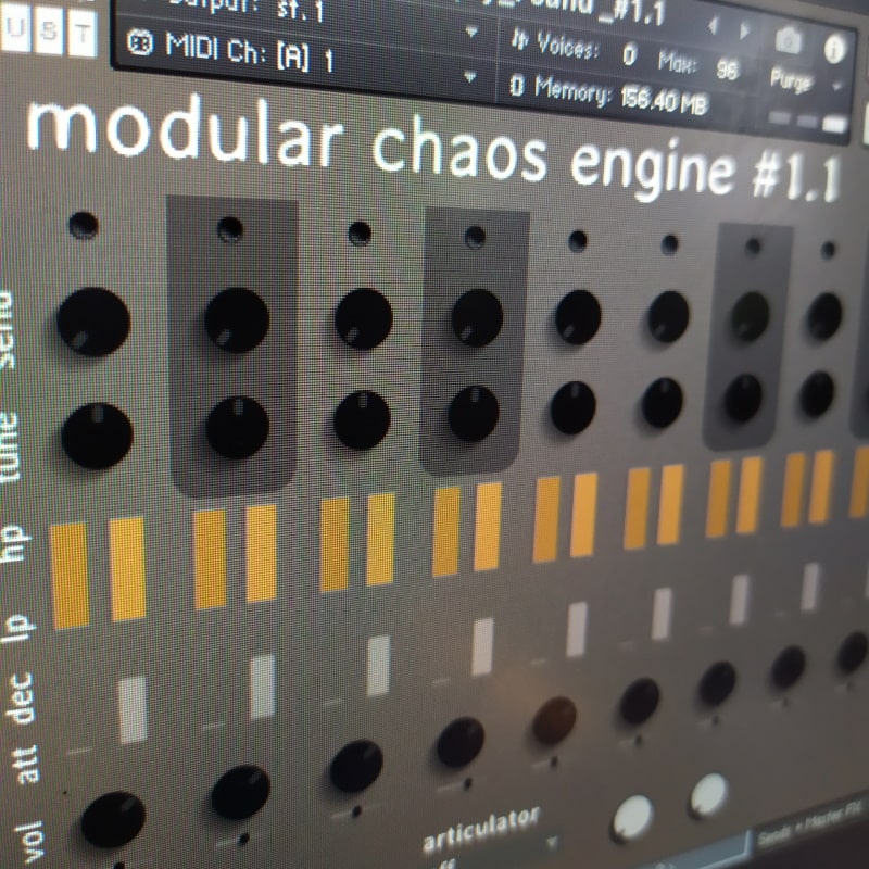 Modular Chaos Engine#1.1 by Sound Dust - Music Software Deals