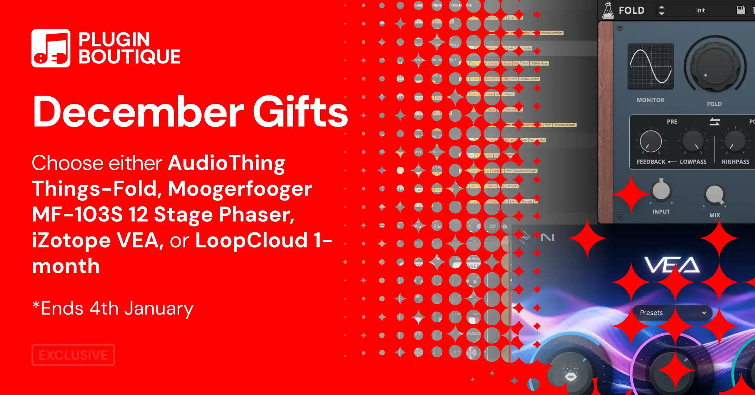Plugin Boutique December 2025 free with purchase gift